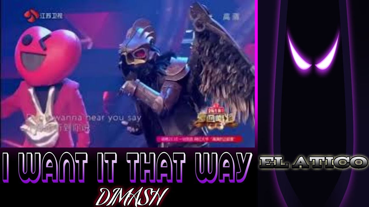 REACCION A DIMASH / I WANT IT THAT WAY (MASKED SINGER)