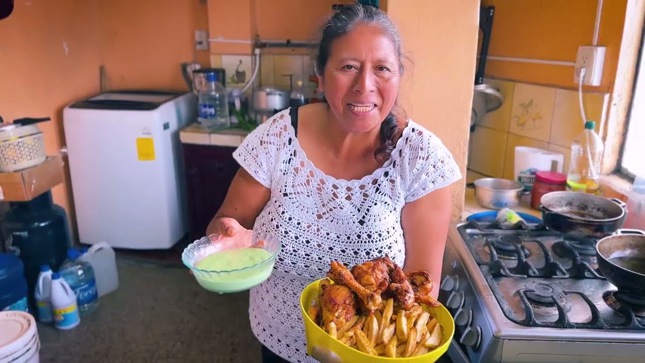 Mis nietos están por llegar de la Escuela y les voy hacer una Papi pollo con para recibirlos