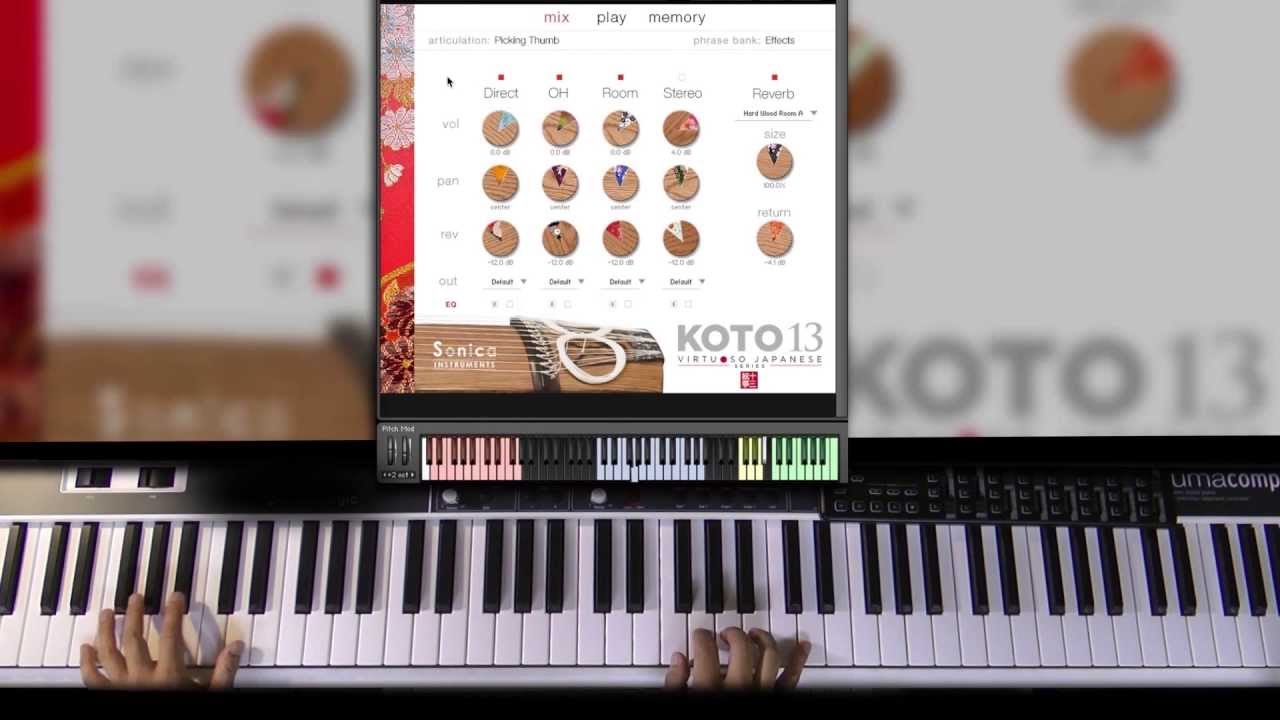 KOTO 13 for Kontakt Walkthrough Video (日本語) - Sonica Instruments