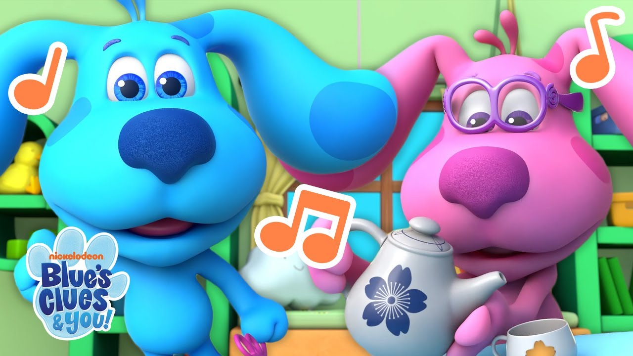 I'm a Little Teapot! w/ Blue & Magenta + More Nursery Rhymes & Kids Songs | Blue’s Clues & You!