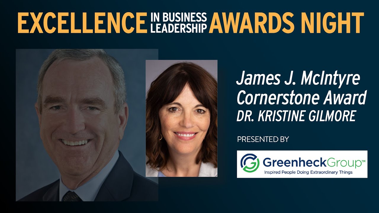 Excellence in Business Leadership Awards Night - James J. McIntyre Cornerstone Award