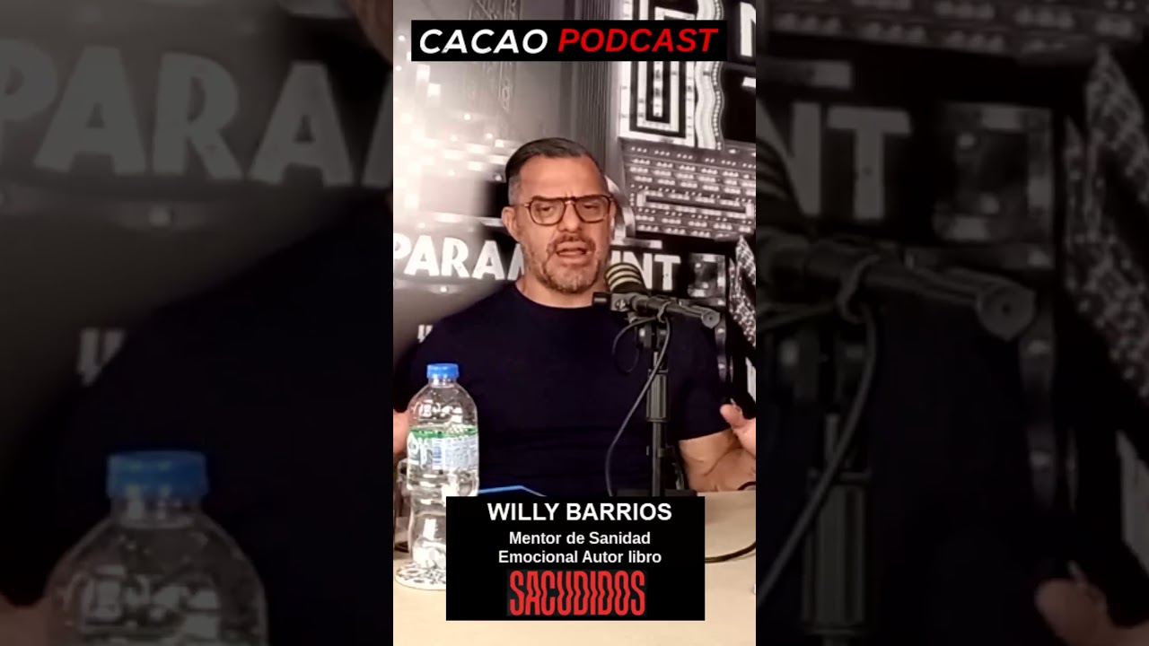 Conversamos con Willy Barrios sobre su nuevo libro SACUDIDOS.