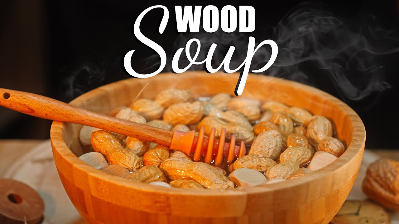 🍲 Relaxing Wood Soup ASMR for Sleep 💤