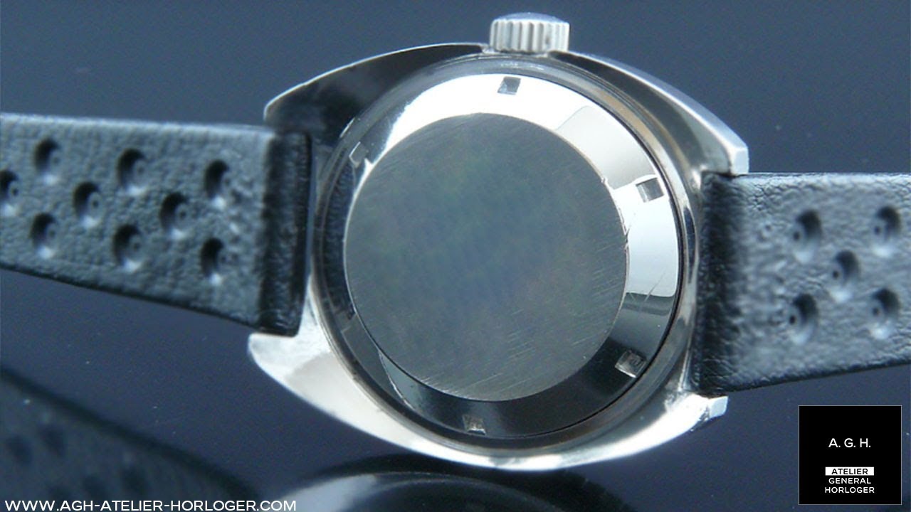 Changement de pile sur montre à fond vissé