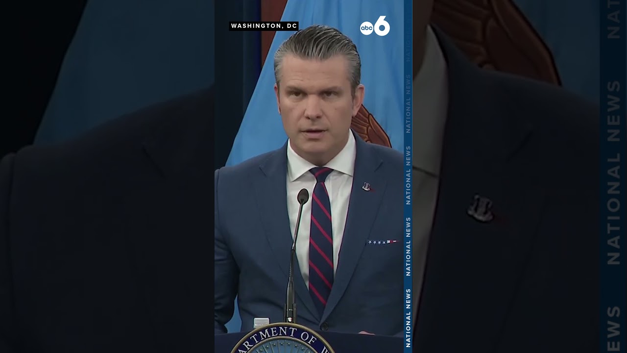 Pete Hegseth warns Iranians against 'Death to America' chants