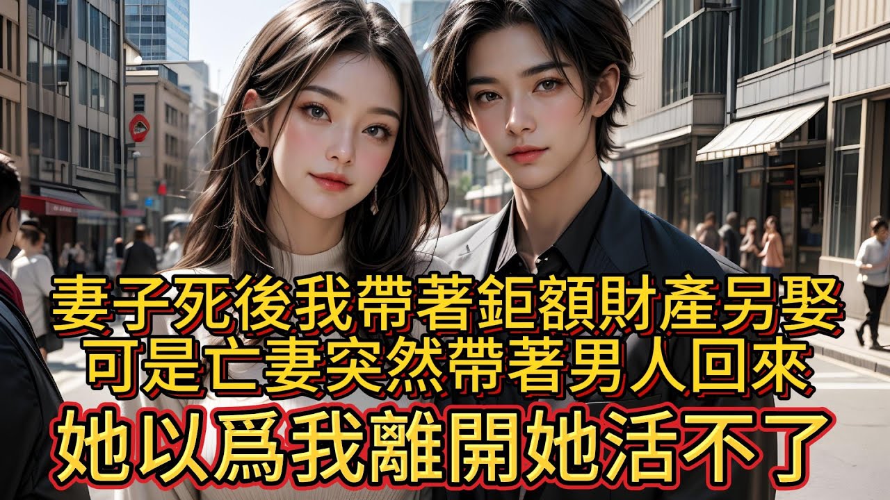 妻子死後我帶著鉅額財產另娶，可是亡妻突然帶著男人回來，她以爲我離開她活不了。