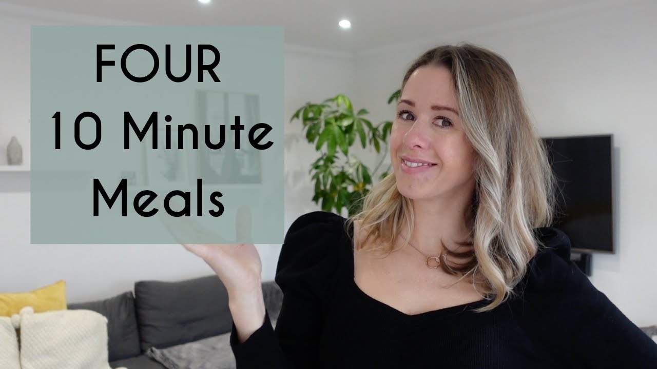 FOUR 10 MINUTE MEALS | QUICK & EASY DINNER IDEAS | Kerry Whelpdale
