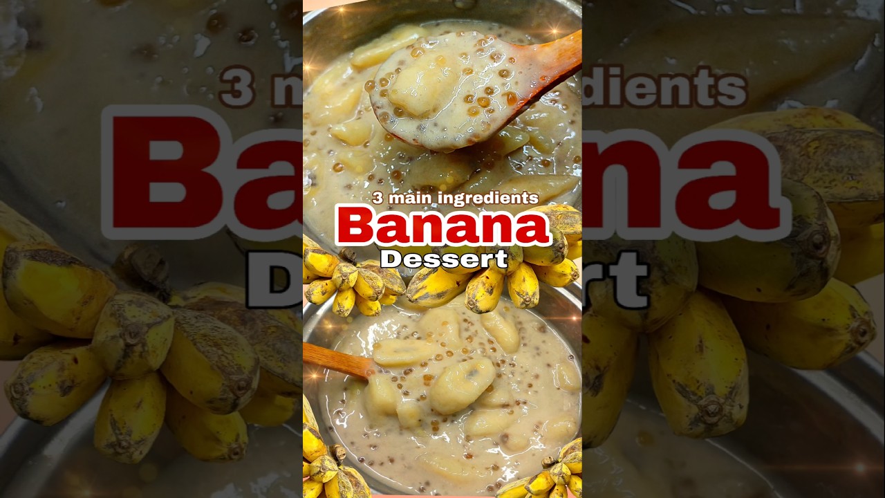 Sweetened Banana in coconut milk Recipe  | Saging na saba negosyo meryenda