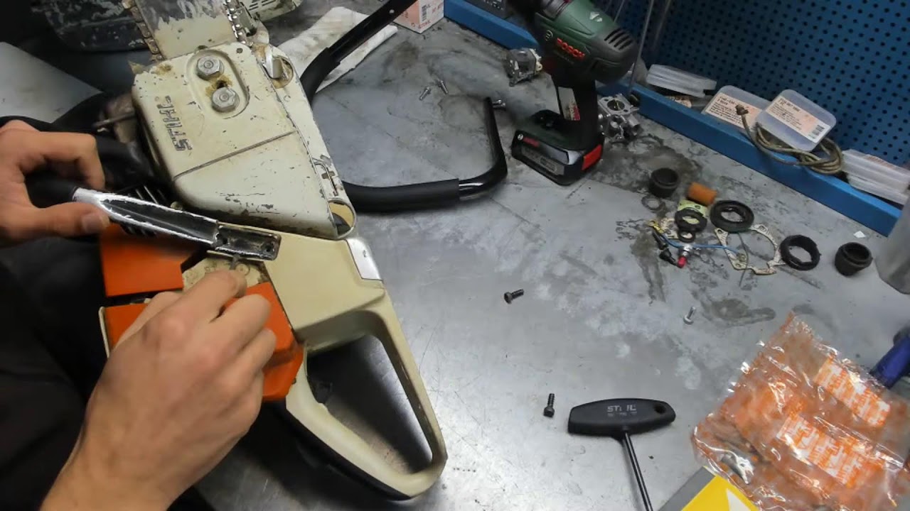stihl 046 handle replacement