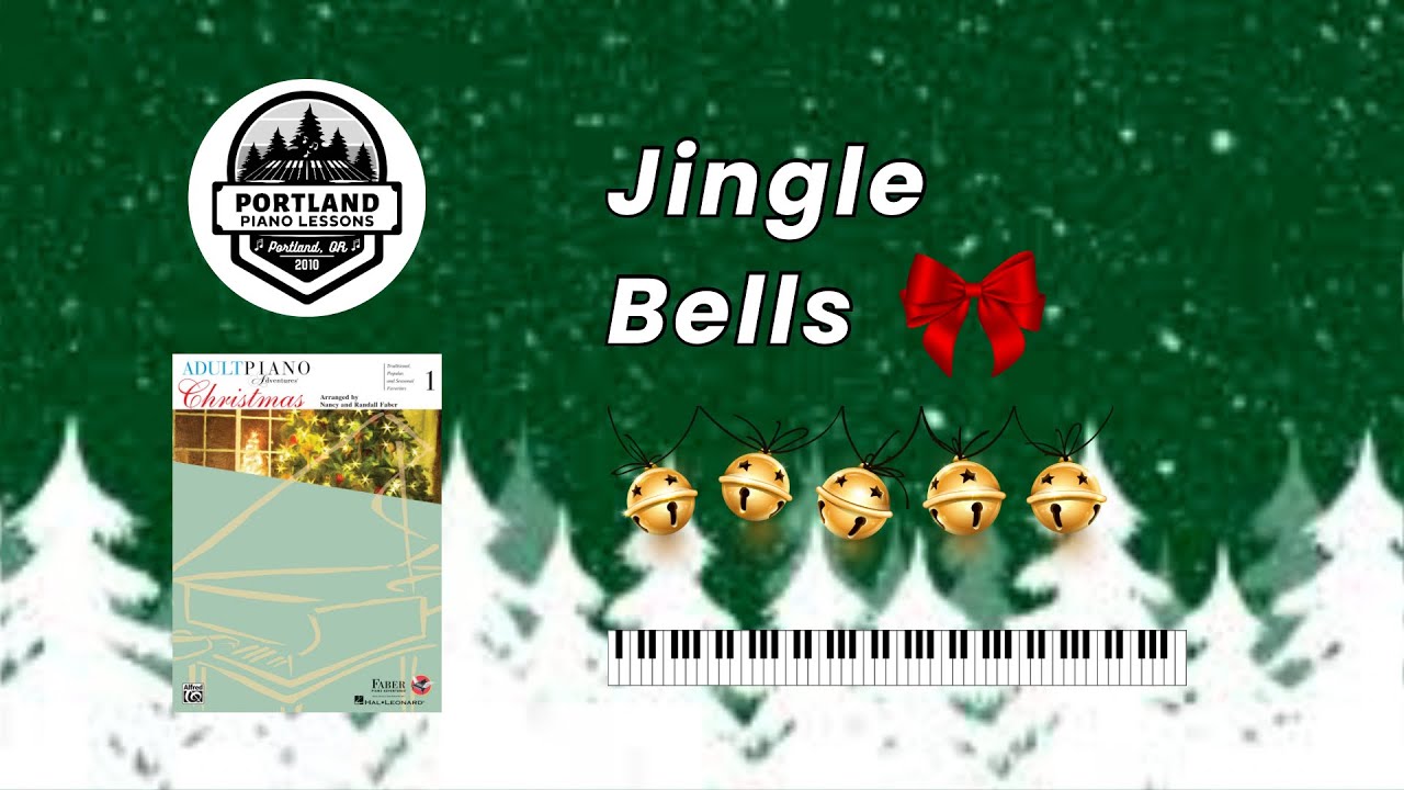 Jingle Bells - Play Along! - Faber Adult Piano Adventures Christmas book 1