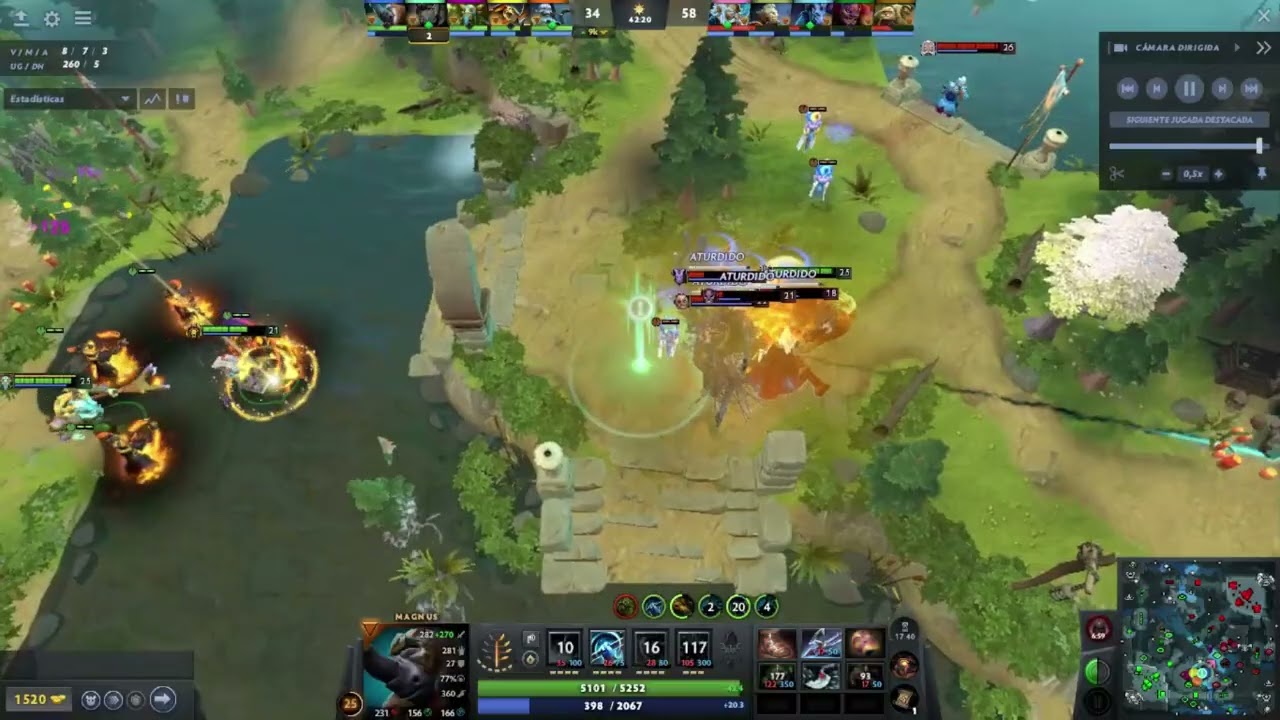 JUGADA INCREIBLE CON MAGNUS DOTA 2
