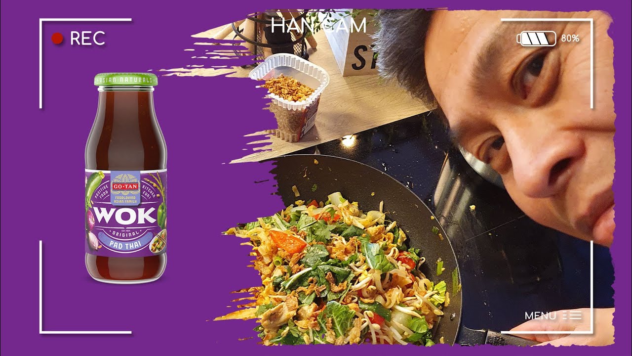 Pad Thai met kip recept | #samenkokenmetHan | Go-Tan