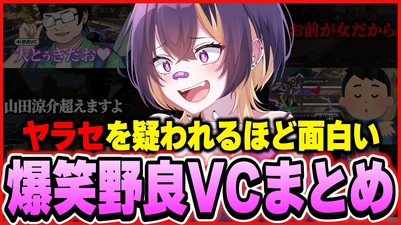 ヤラセを疑われるほどクセが強すぎる野良VC【APEX】