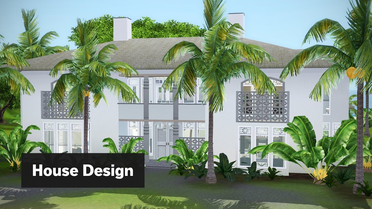Tropical Paradise • The Sims 3 House Design