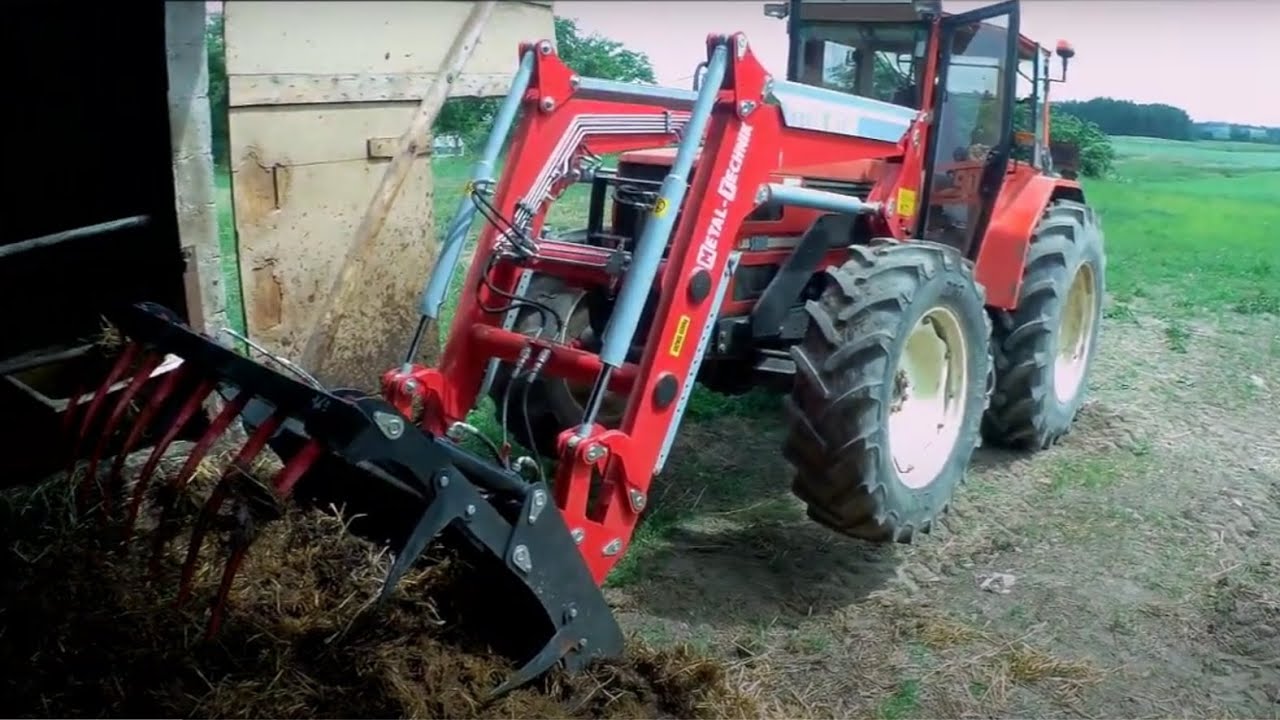🔥Wyciąganie obornkia z klatki od byków 😎Same explorer 90 z turem metal-technik MT02  🤣[EKIPA]