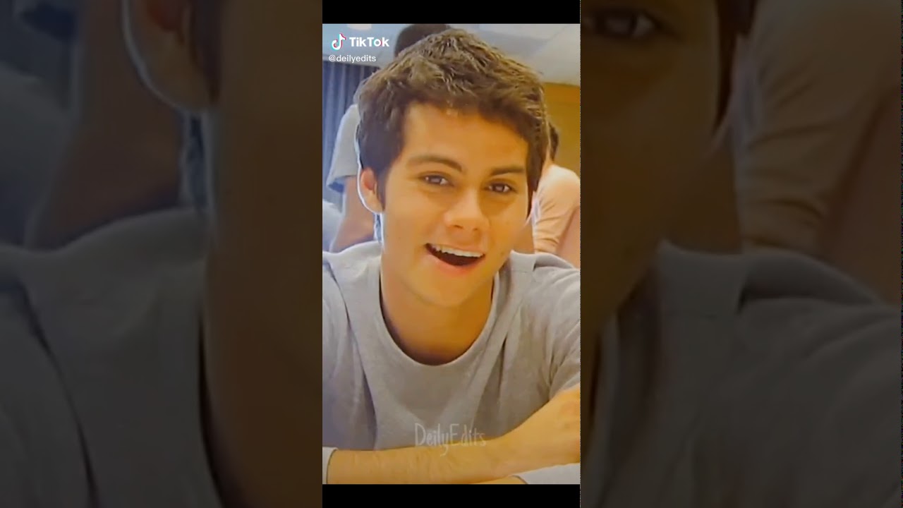 Dylan O’Brien tiktoks because he’s hot🥵🥰😍🥺