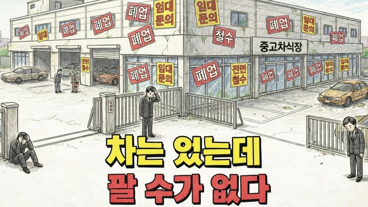 손님은 넘치는데 차는 못 판다… 중고차 시장을 멈춰 세운 ‘재고금융 폭탄’