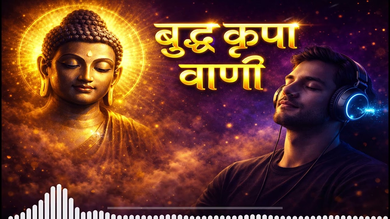 बुद्ध कृपा वाणी | सुनते ही मन शांत | Instant Mind Peace & Deep Sleep Meditation