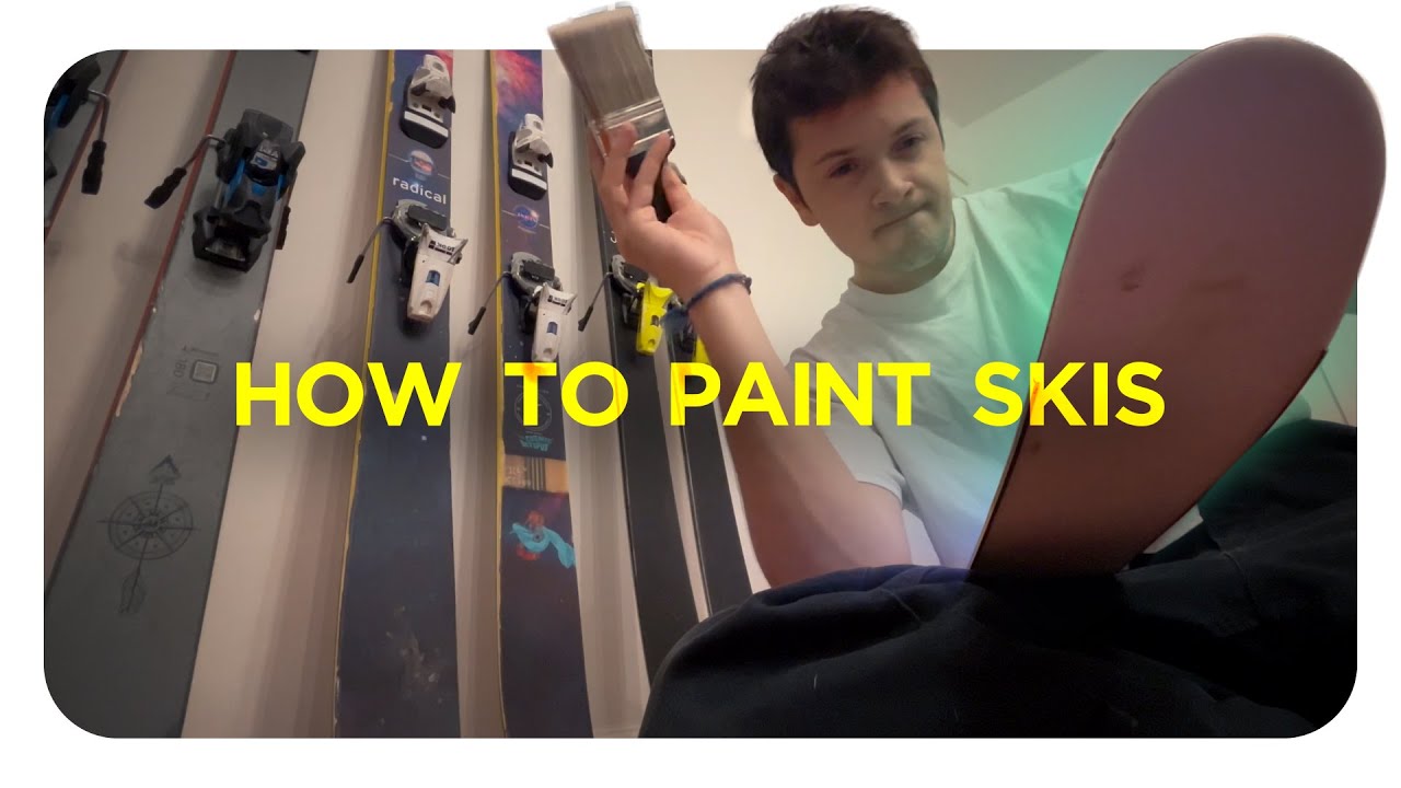 How to Paint Skis