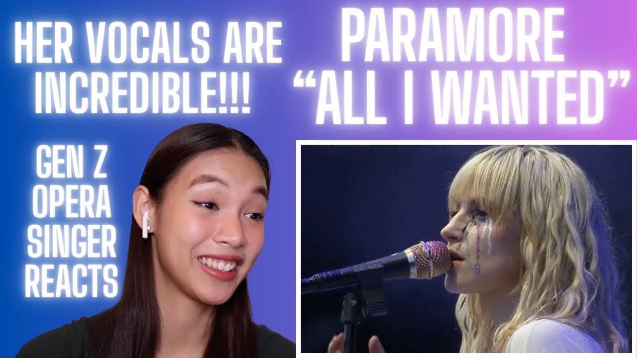 Оперная певица поколения Z отреагировала на Paramore — All I Wanted