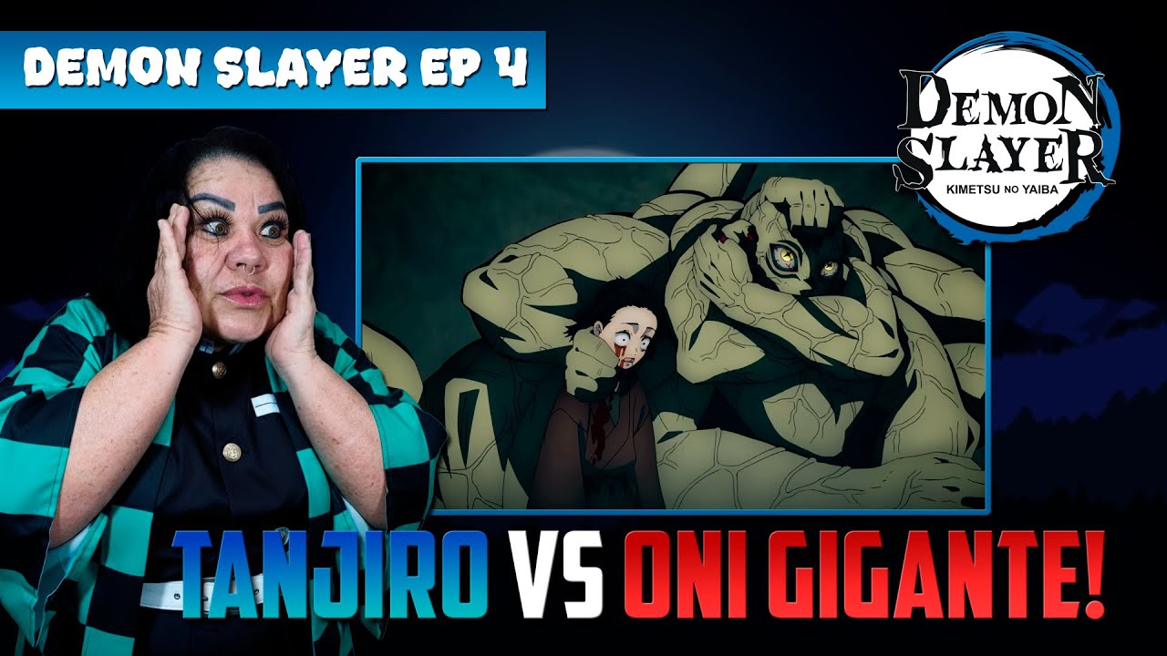 INSANO! TANJIRO vs ONI DAS MÃOS! 😱 | SOGRA REAGE: DEMON SLAYER | Kimetsu no Yaiba React 4
