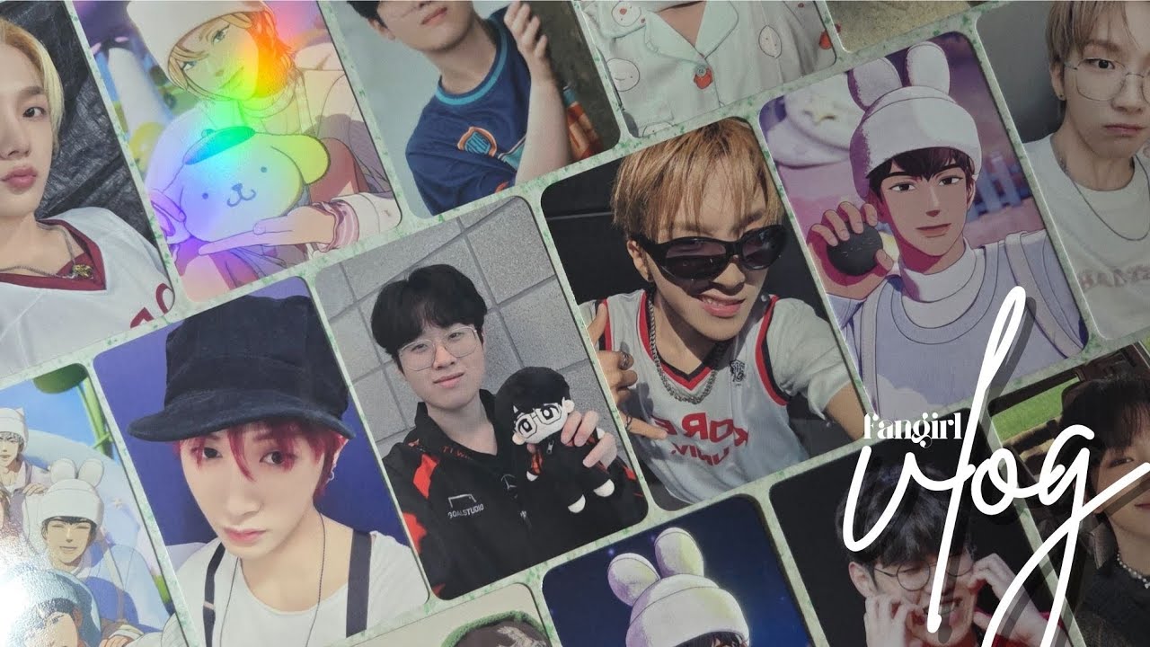 fangirl vlog #18 💌 packing + unboxing mails (boynextdoor, plave, seventeen, lck)