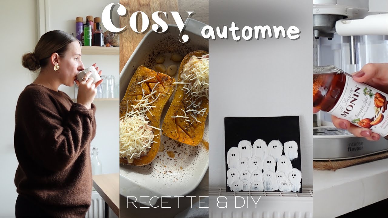 🍂 Ma routine cocooning d’automne : DIY fantôme + recette gourmande + balade en forêt