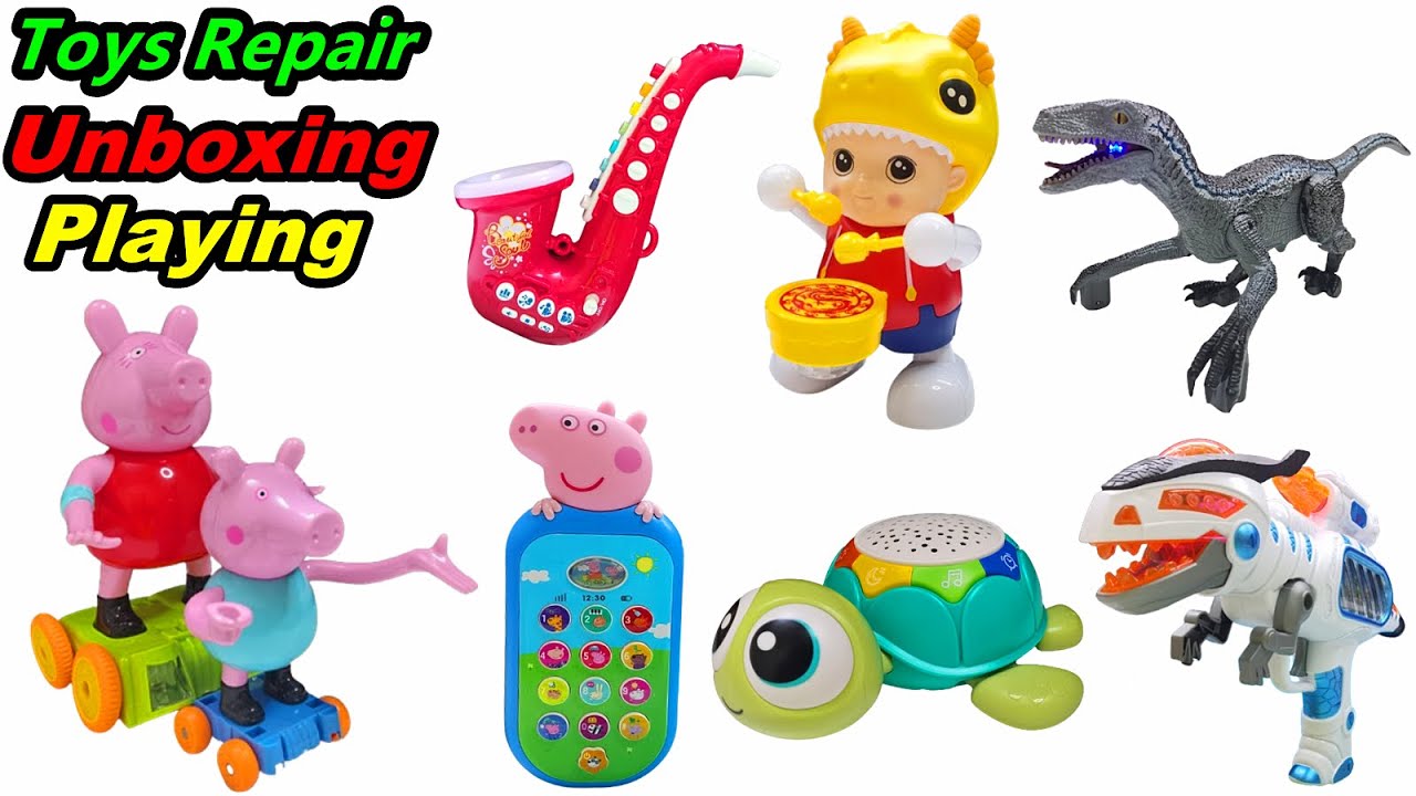 180 minutes of satisfying Toys Repair and unboxing Playing Collection