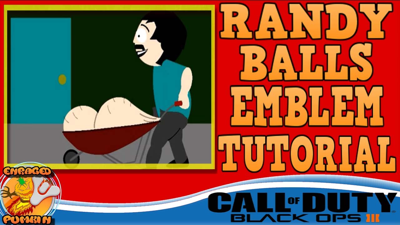 Black Ops 3 - Funny Randy Balls South Park Emblem Tutorial