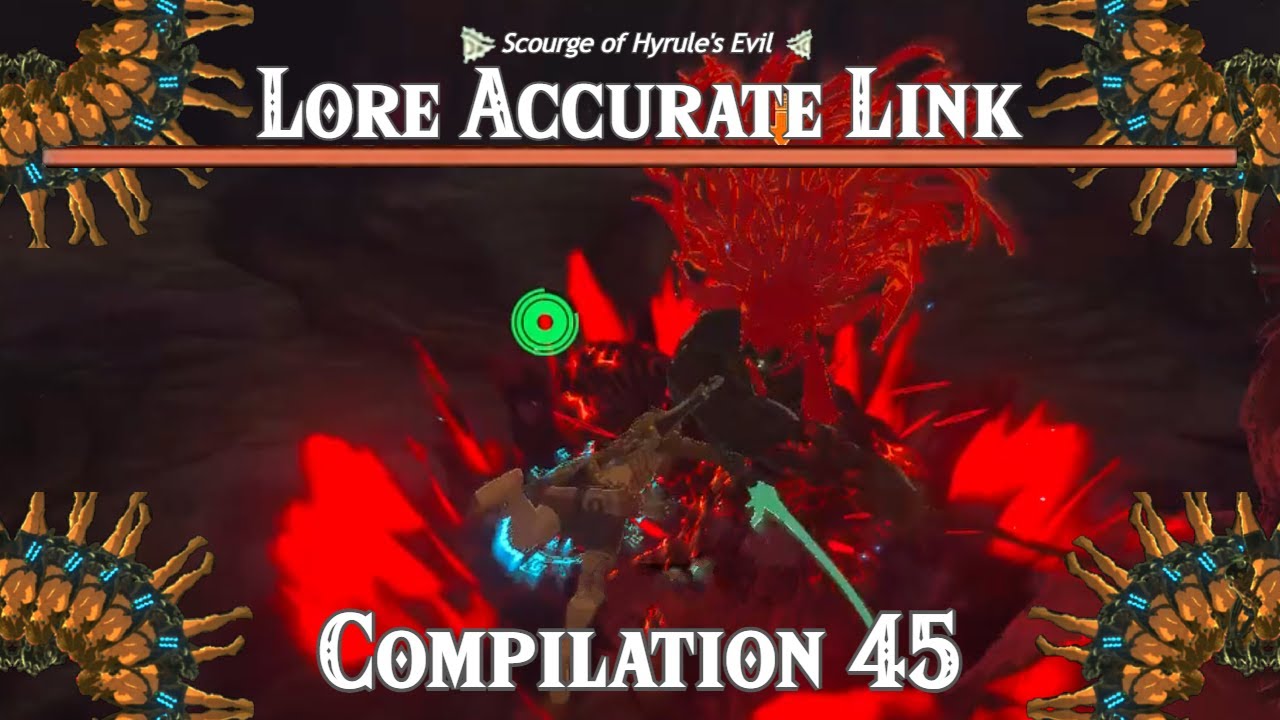 The Scourge of Hyrule's Evil: Lore Accurate Link vs Ganondorf (Compilation 45)