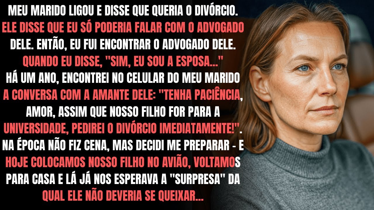 Li as Mensagens Dele com a Amante e Esperei 1 Ano Para Me Vingar