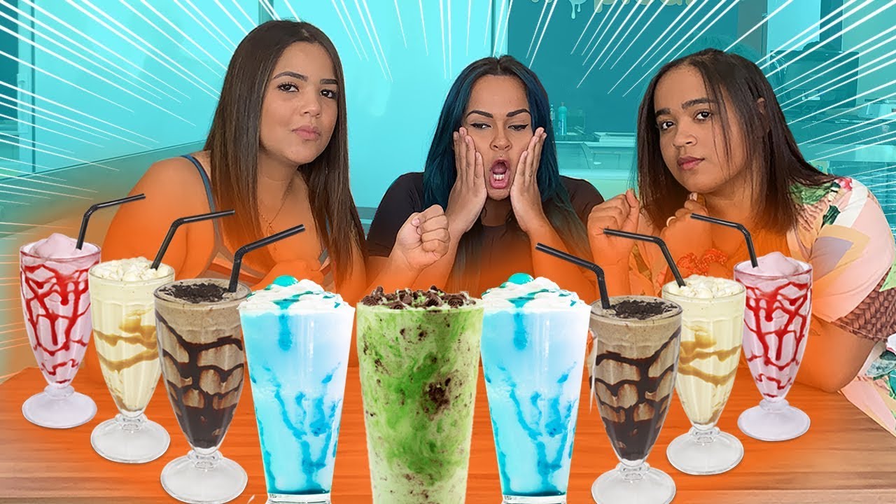 O ULTIMO A PARAR DE TOMAR MILK SHAKE!!! O DESAFIO - SEMI FINAL - CAROL LOURES