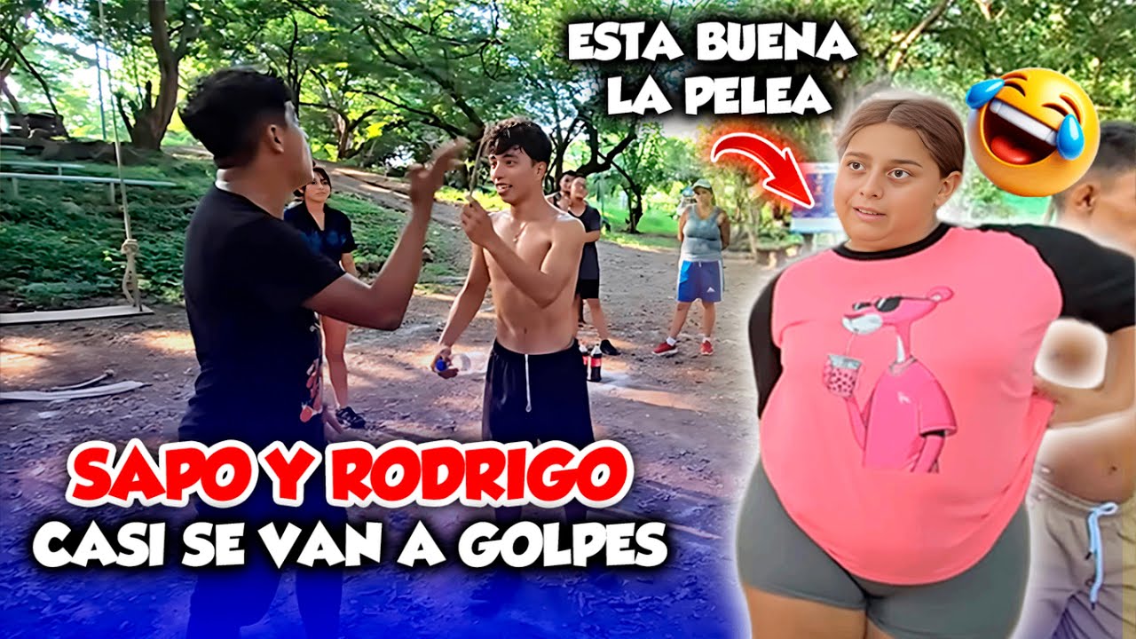 Que feo les agarró a Sapo y Rodrigo casi se van a golpes 🤬