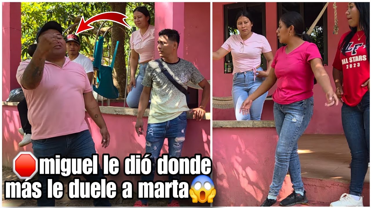 Con tu propio familiar te fuerón a encontrar ch!mand* y venis hacerte la santa aquí le dijo miguel🤯