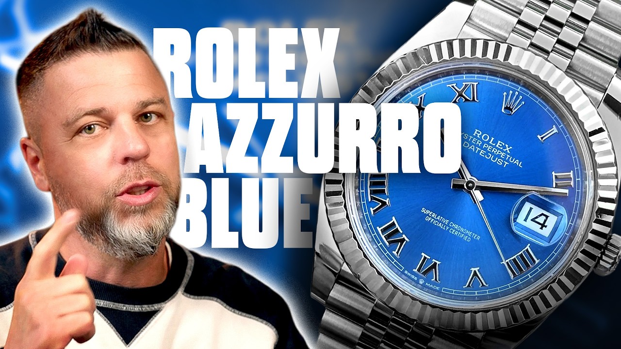 What is the Rolex Azzurro Blue Datejust?
