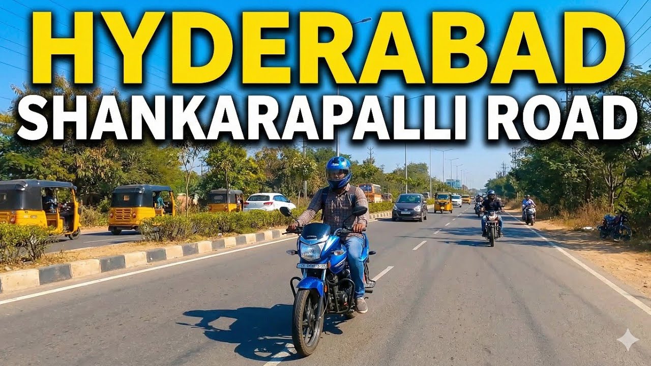 శంకరపల్లి రోడ్ || Hyderabad roads || Rapido bike taxi  || bike rider 