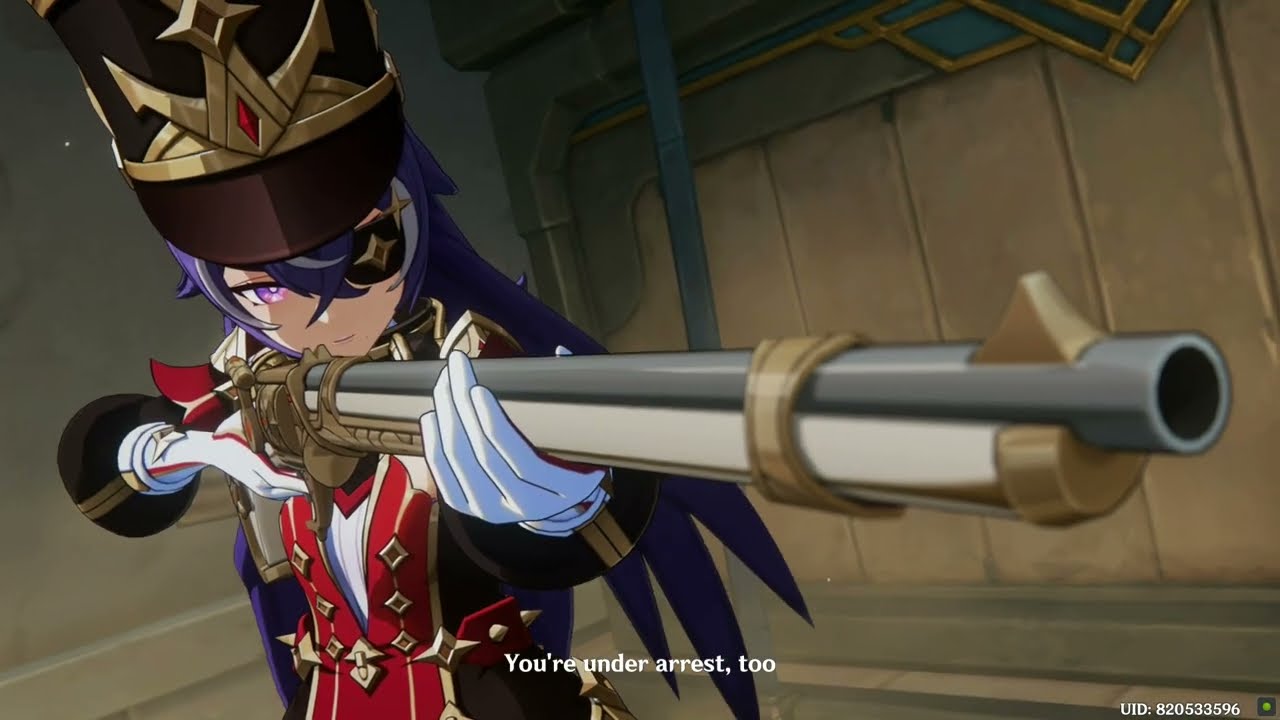 Chevreuse Cinematic Cutscene Genshin Impact