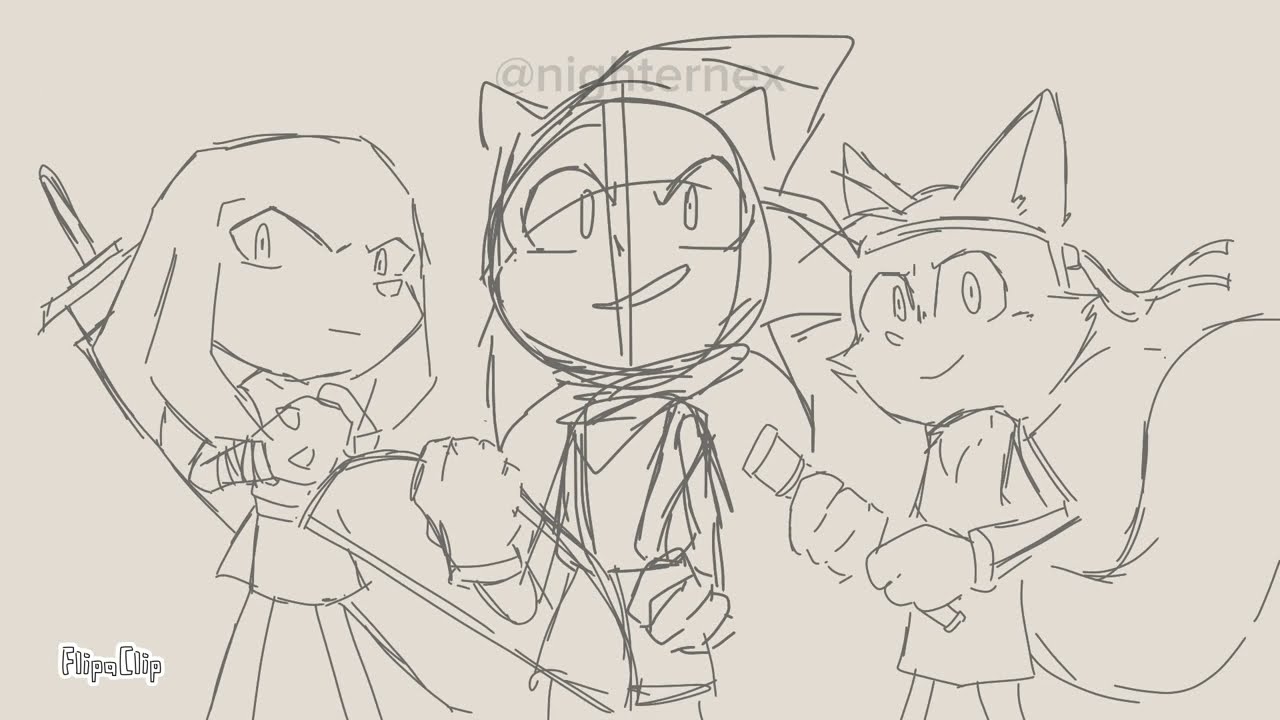 Full Speed Ahead (Sonic x EPIC the Musical) | Rough Animatic