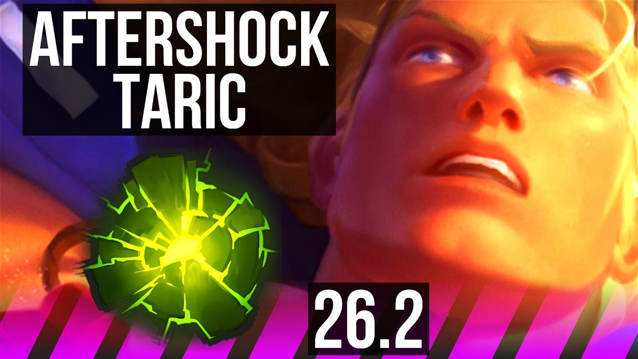 TARIC & Aphelios vs SYLAS & Draven (SUP) | Aftershock | KR Master | 26.2