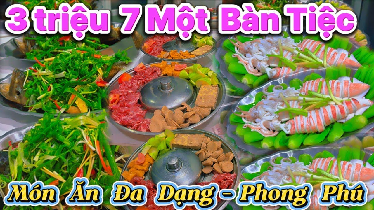 Món ăn ngon đãi  tiệc Gồm 6 Món Ngon Heo Sữa Quay, Cá Mú Hấp Hồng Kông, Lẩu Bắp Bò Rêu Cua Quá Ngon
