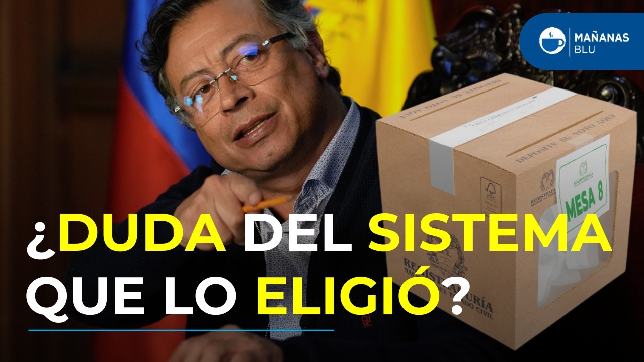 ¿Contradicción? Petro pone en duda a la Registraduría, la misma entidad que certificó su victoria