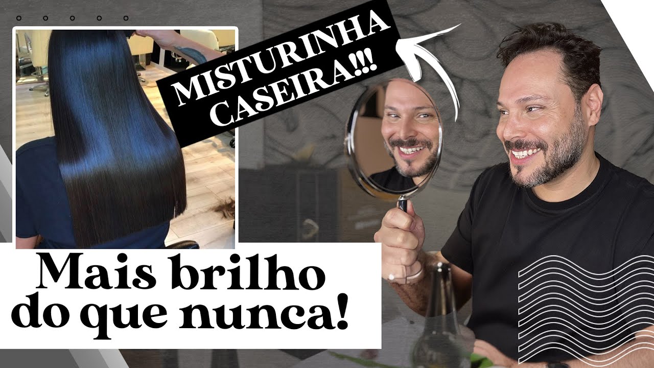 COMO TER O CABELO ESPELHADO? - GLASS HAIR