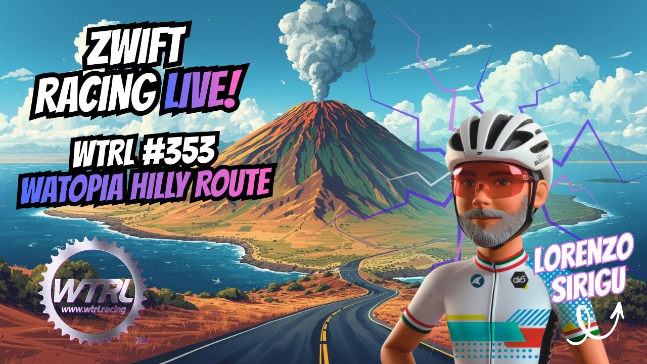 WTRL TTT | Watopia Hilly Route | Team Time Trial on Zwift 