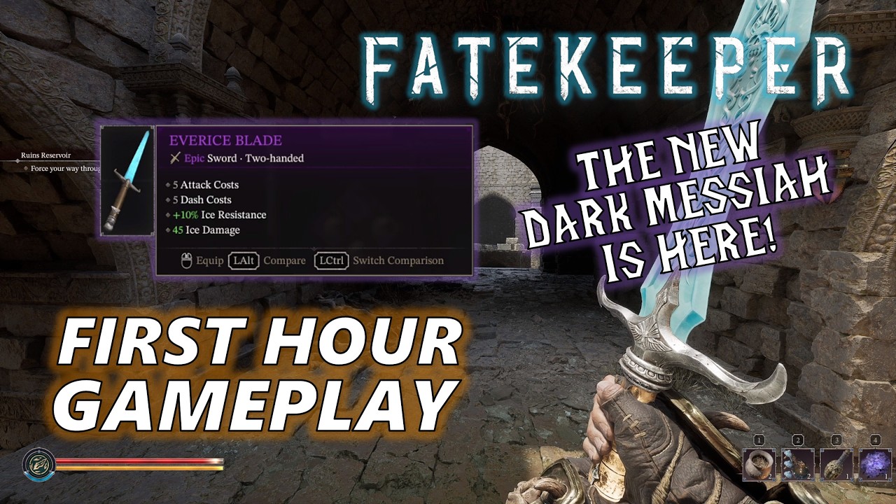 This New Dark Fantasy RPG Gives Major Dark Messiah Vibes! - Fatekeeper Gameplay