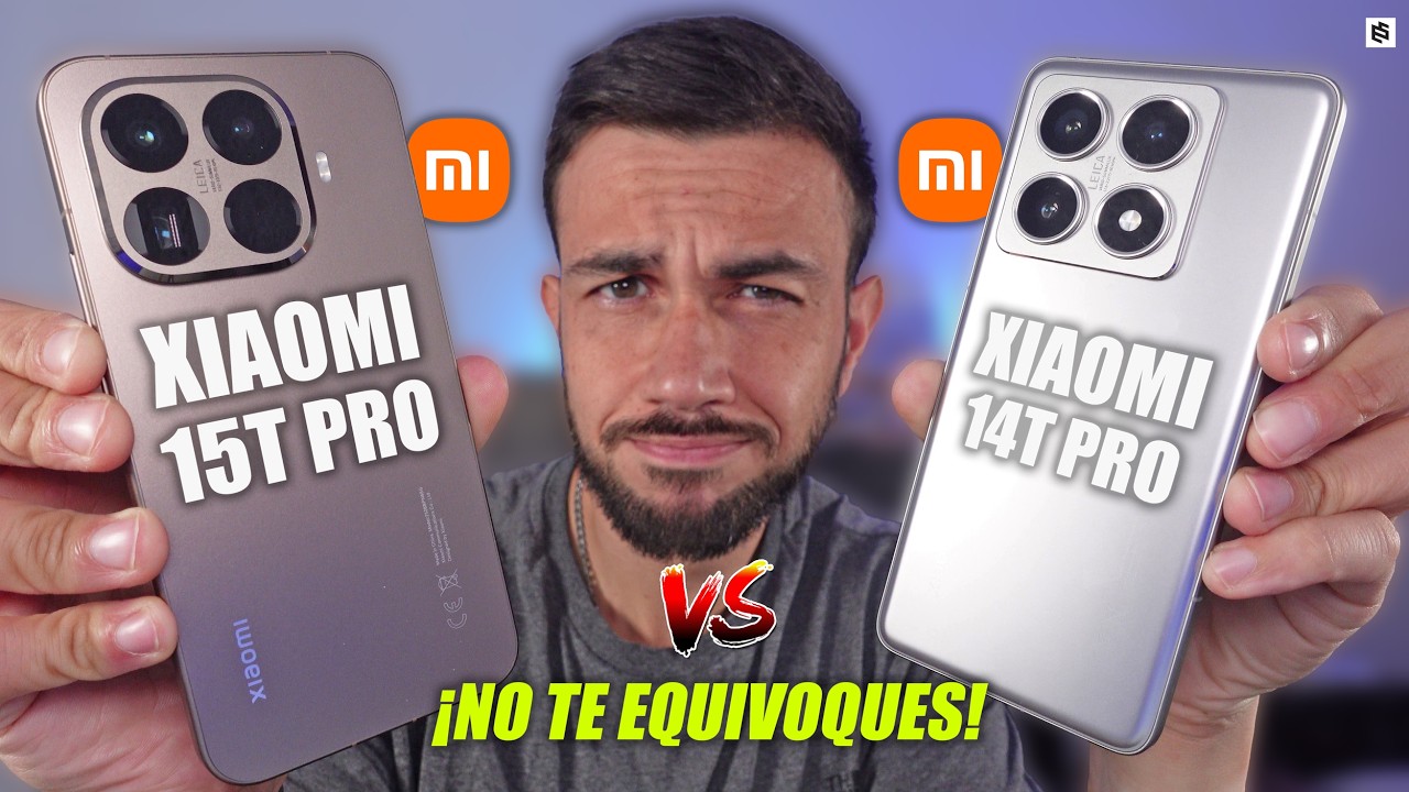 ELIGE BIEN!✅Xiaomi 15T PRO vs Xiaomi 14T PRO | COMPARATIVA