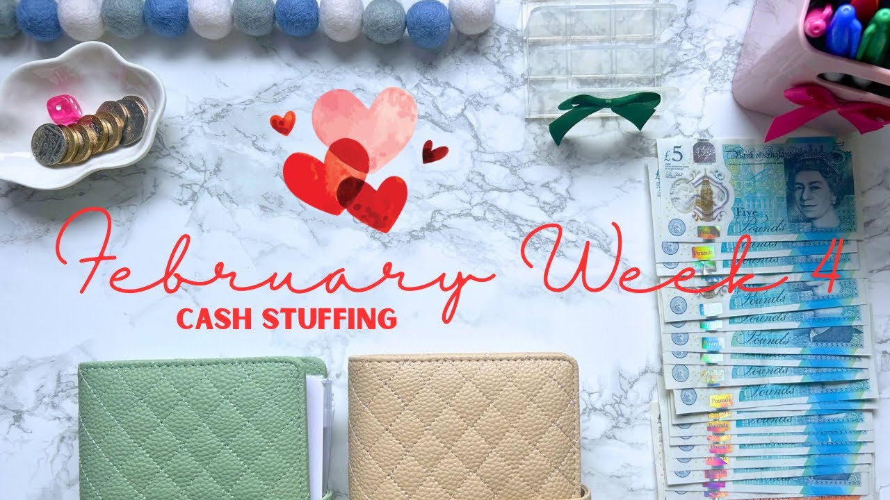 💕 FEB WEEK 4 CASH STUFF | NEW PRODUCTS | SINKING FUNDS & SAVINGS CHALLENGES | UK WEEKLY