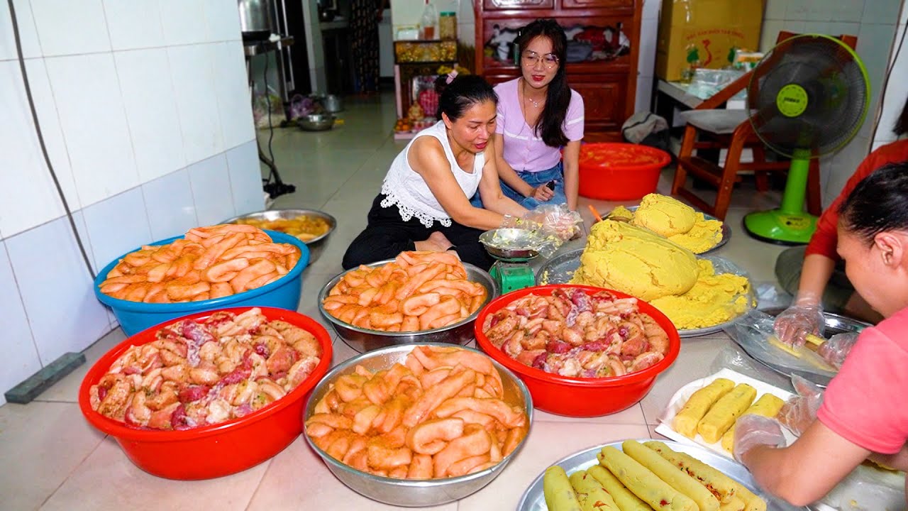 Phát hiện lò gói bánh tét miền tây khủng Sài Gòn chi tiền mua 3 căn nhà để nấu cả ngàn cái ngày tết