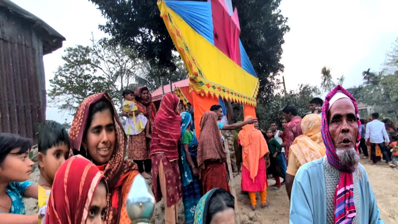 সবাইকে কাঁদিয়ে চোখের জলে বিদায় নিল হ্যাপি || simple village marriage ceremony