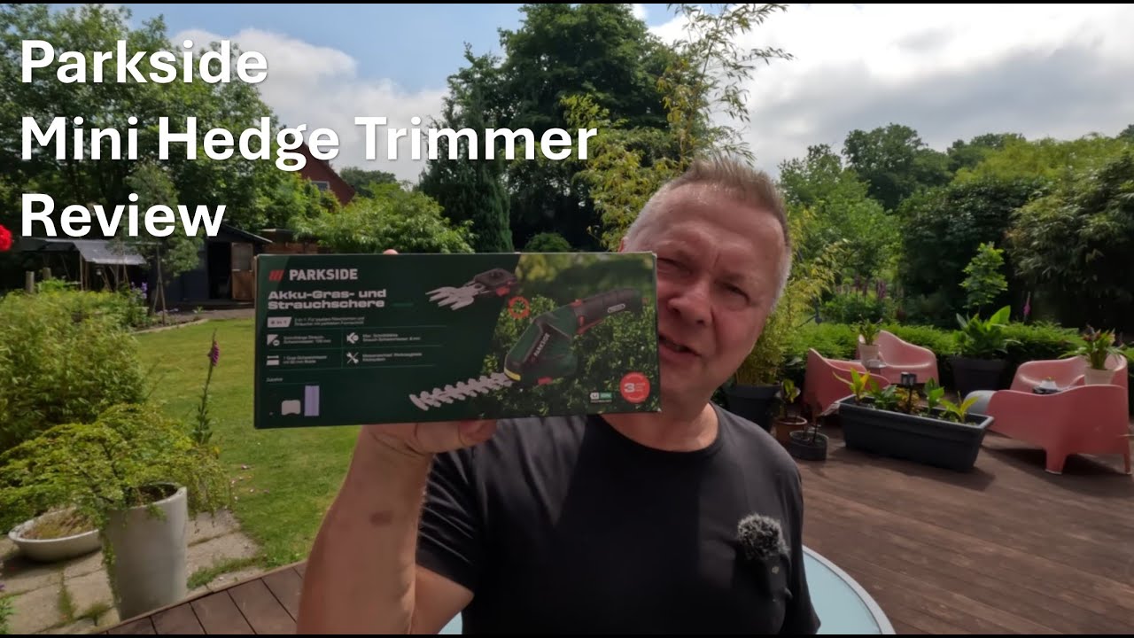 Parkside cordless mini Hedge trimmer review