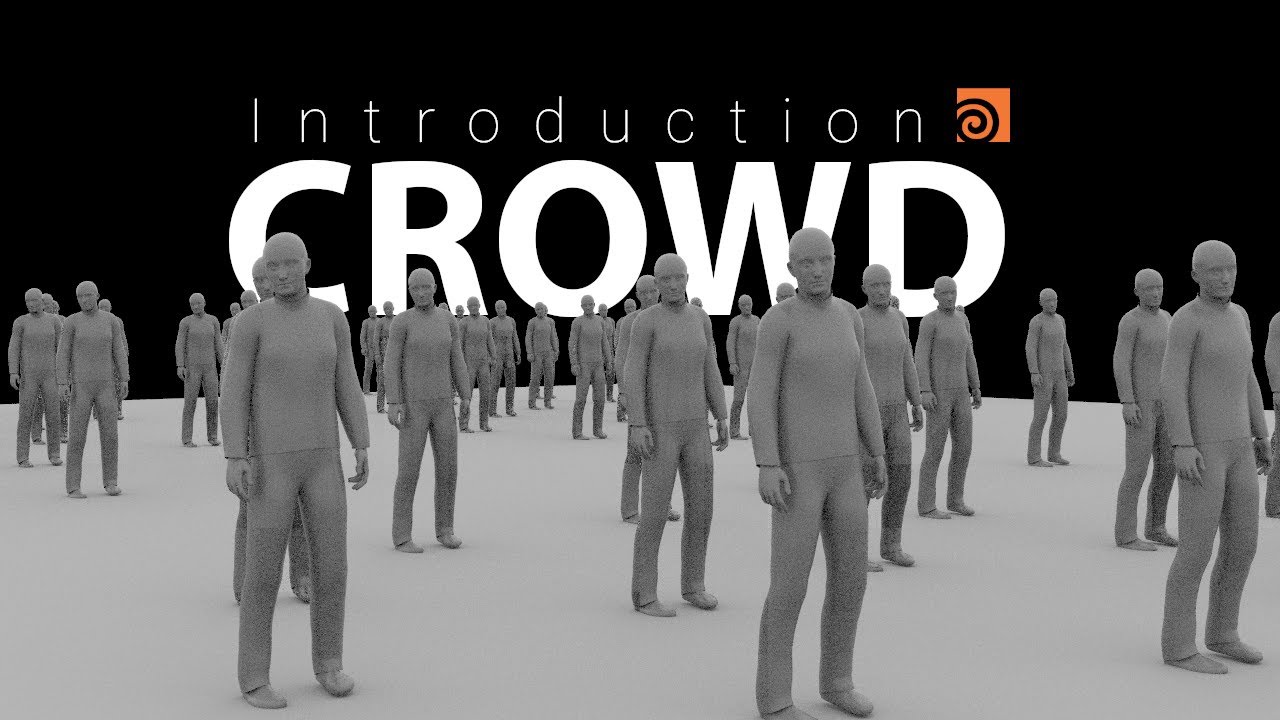 Introduction to Crowd - Crowd Part 1 | Houdini Tutorial